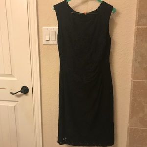 Lauren Ralph Lauren black lace dress